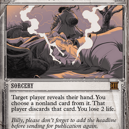 Thoughtseize [Outlaws of Thunder Junction: Breaking News]