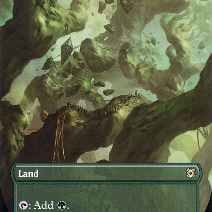 Cragcrown Pathway // Timbercrown Pathway (Borderless Alternate Art) [Zendikar Rising]