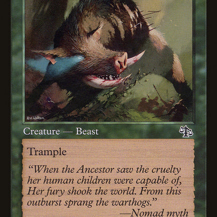 Giant Warthog [Judgment]