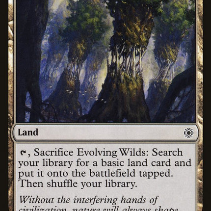 Evolving Wilds [Conspiracy: Take the Crown]