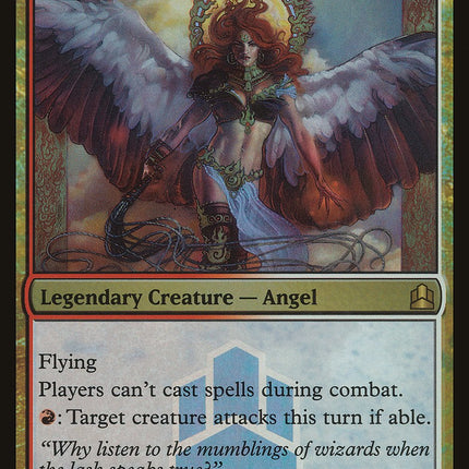 Basandra, Battle Seraph (Launch) (Oversized) [Commander 2011 Oversized]