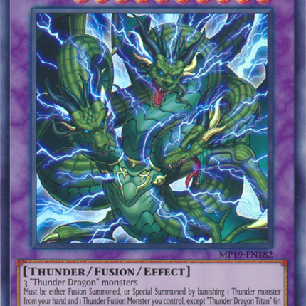 Thunder Dragon Titan [MP19-EN182] Ultra Rare