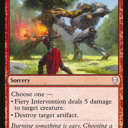 Fiery Intervention [Dominaria]