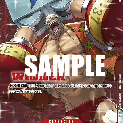 Franky (Tournament Pack Vol. 2) [Winner] [One Piece Promotion Cards]