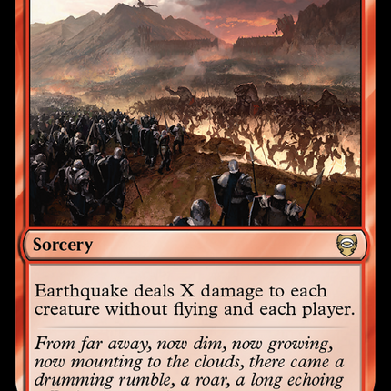 Earthquake [The Lord of the Rings: Tales of Middle-Earth Commander]