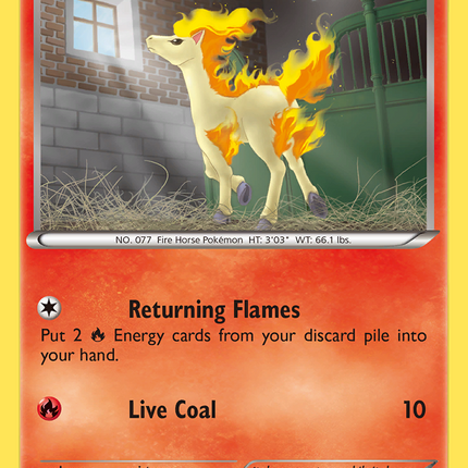 Ponyta (16/114) [XY: Steam Siege]