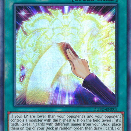 Draw of Fate [DUPO-EN003] Ultra Rare