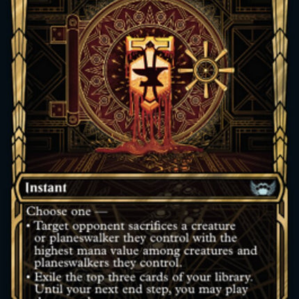 Riveteers Charm (Showcase Golden Age Gilded Foil) [Streets of New Capenna]