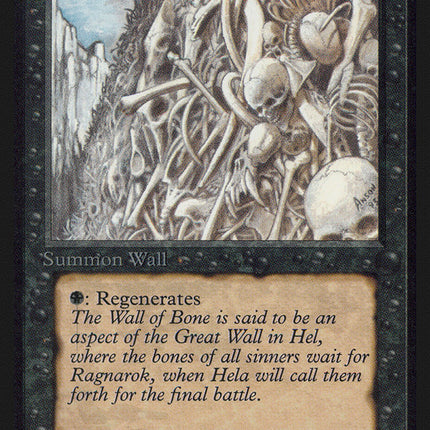 Wall of Bone [Alpha Edition]