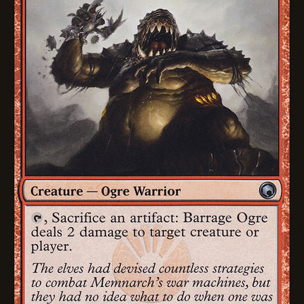 Barrage Ogre [Scars of Mirrodin]