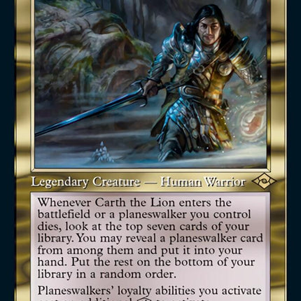 Carth the Lion (Retro Foil Etched) [Modern Horizons 2]