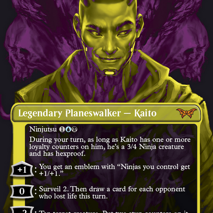 Kaito, Bane of Nightmares (Showcase) [Duskmourn: House of Horror]