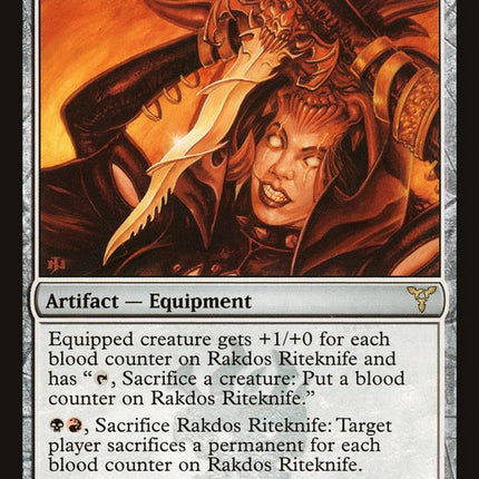 Rakdos Riteknife [Dissension]