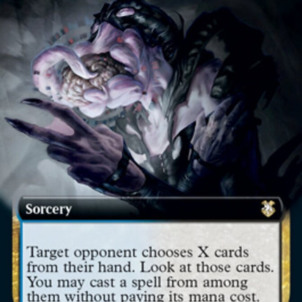 Extract Brain (Extended Art) [Dungeons & Dragons: Adventures in the Forgotten Realms Commander]