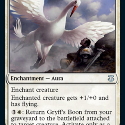 Gryff's Boon [Dungeons & Dragons: Adventures in the Forgotten Realms Commander]