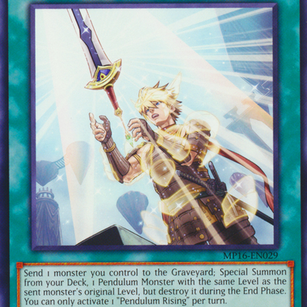 Pendulum Rising [MP16-EN029] Common