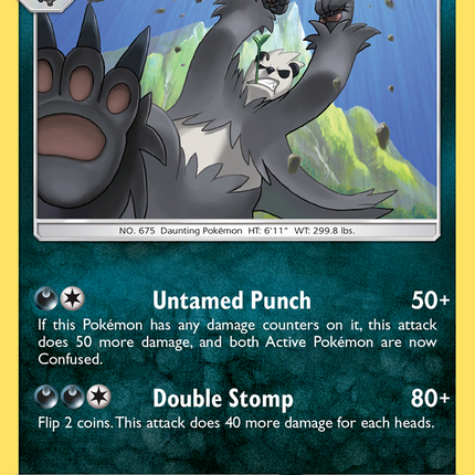 Pangoro (78/131) [Sun & Moon: Forbidden Light]