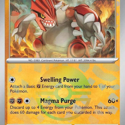 Groudon (049/131) (Poke Ball Pattern) [Scarlet & Violet: Prismatic Evolutions]
