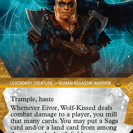 Eivor, Wolf-Kissed (Showcase) (Textured Foil) [Assassin's Creed]