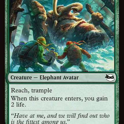 Primordial Pachyderm [Teenage Mutant Ninja Turtles]