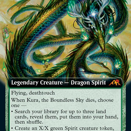 Kura, the Boundless Sky (Extended Art) [Kamigawa: Neon Dynasty]