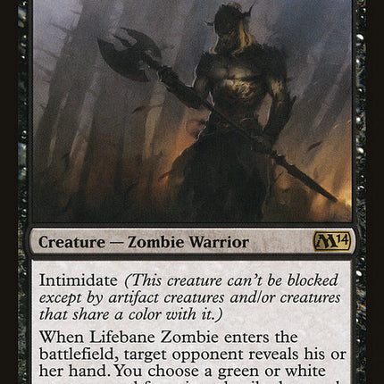 Lifebane Zombie [Magic 2014]