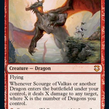 Scourge of Valkas [Dungeons & Dragons: Adventures in the Forgotten Realms Commander]