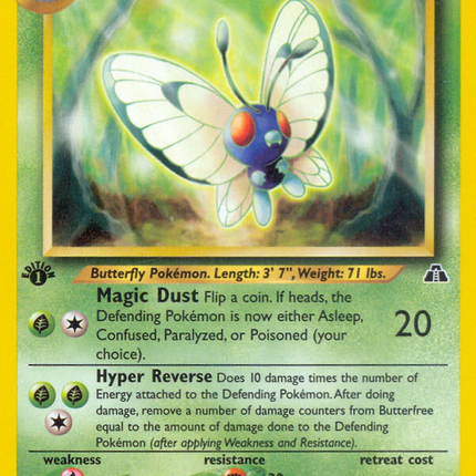 Butterfree (19/75) [Neo Discovery 1st Edition]