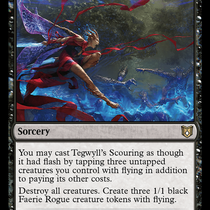 Tegwyll's Scouring [Wilds of Eldraine Commander]