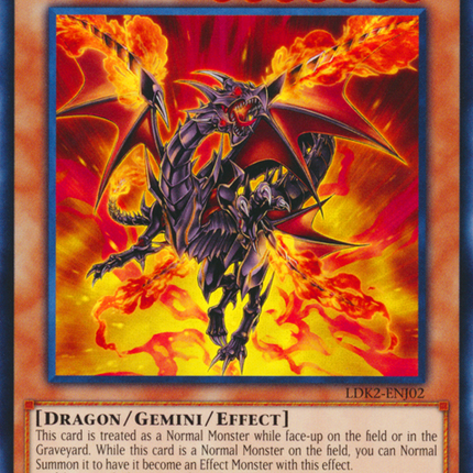 Red-Eyes Black Flare Dragon [LDK2-ENJ02] Common