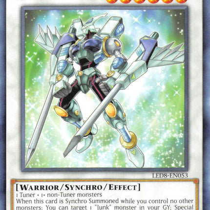 Stardust Assault Warrior [LED8-EN053] Common