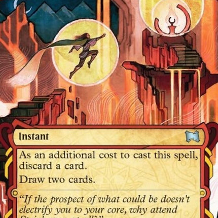 Thrill of Possibility (Foil Etched) [Strixhaven: School of Mages Mystical Archive]