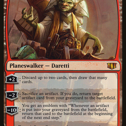 Daretti, Scrap Savant (Oversized) [Commander 2014 Oversized]