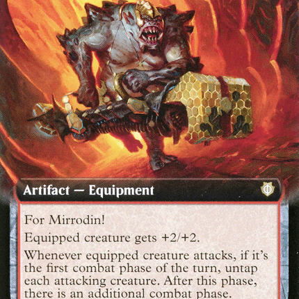 Hexplate Wallbreaker (Extended Art) [Phyrexia: All Will Be One Commander]