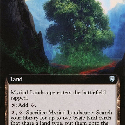 Myriad Landscape (Extended Art) [Commander Legends]