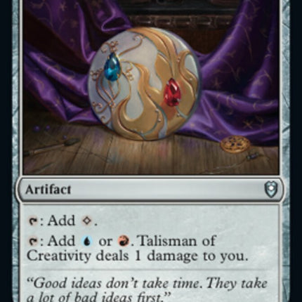 Talisman of Creativity [Commander Legends: Battle for Baldur's Gate]