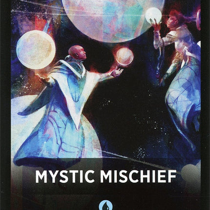 Mystic Mischief Theme Card [Dominaria United Tokens]