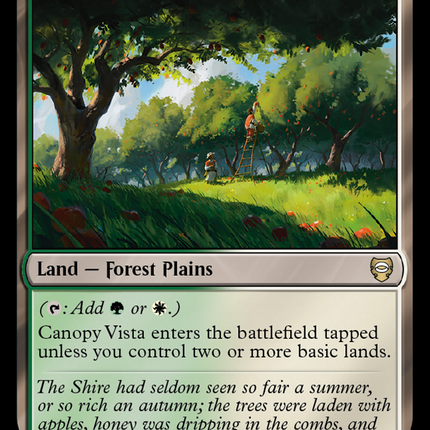 Canopy Vista [The Lord of the Rings: Tales of Middle-Earth Commander]