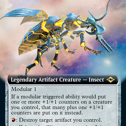 Zabaz, the Glimmerwasp (Extended Art) [Modern Horizons 2]
