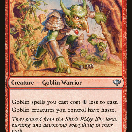 Goblin Warchief [Duel Decks: Speed vs. Cunning]