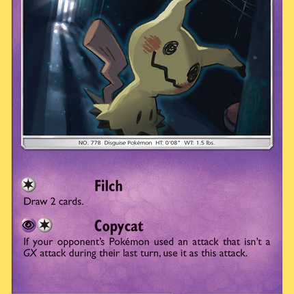 Mimikyu (SM99) [Sun & Moon: Black Star Promos]