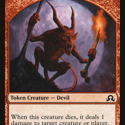 Devil Token [Shadows over Innistrad Tokens]