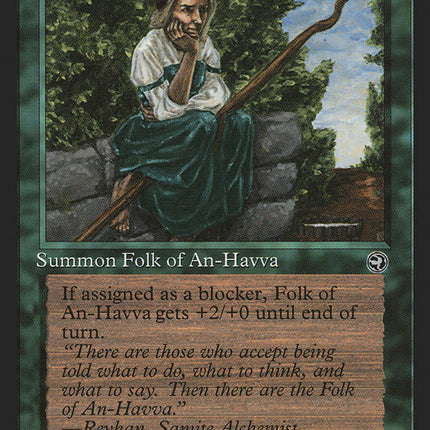 Folk of An-Havva (Reyhan Flavor Text) [Homelands]