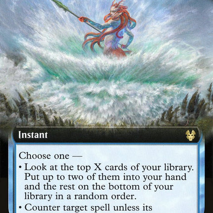 Thassa's Intervention (Extended Art) [Theros Beyond Death]