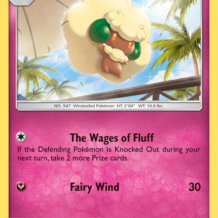 Whimsicott (91/145) [Sun & Moon: Guardians Rising]