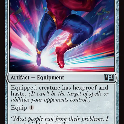 Swiftfoot Boots (Surge Foil) [Marvel Super Heroes Commander]
