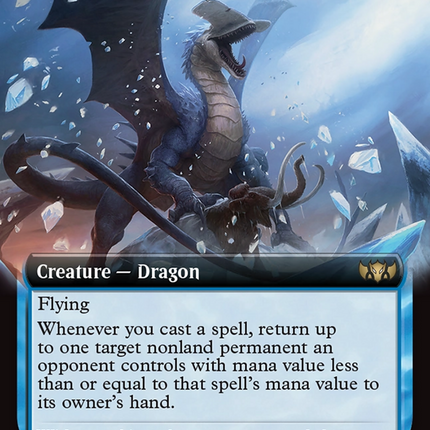 Hammerhead Tyrant (Extended Art) [Tarkir: Dragonstorm Commander]