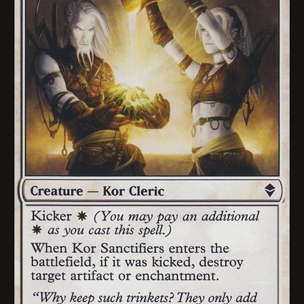 Kor Sanctifiers [Zendikar]
