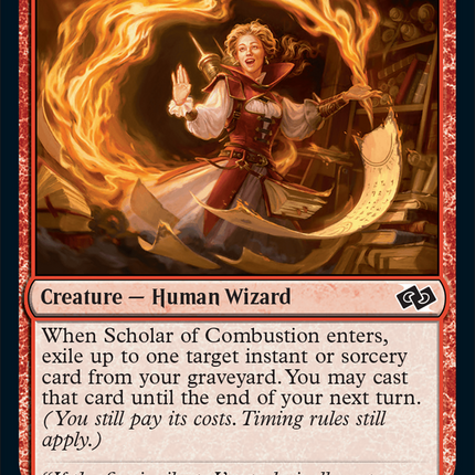Scholar of Combustion [Foundations Jumpstart]