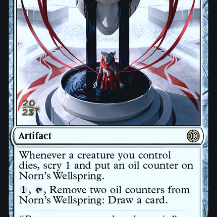 Norn's Wellspring [Phyrexia: All Will Be One Prerelease Promos]